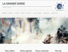 Tablet Screenshot of lagrandeourse.org